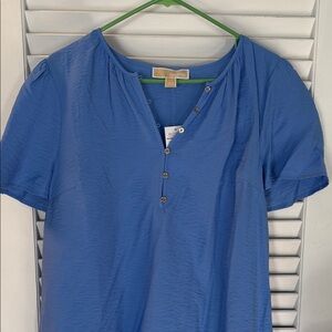 Michael Kors Royal Blue Blouse